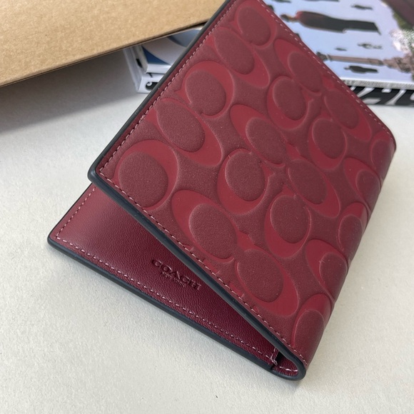 (New+Tag) Coach passport wallet case ‘rare’ limited edition (unisex) monogram - Picture 11 of 14